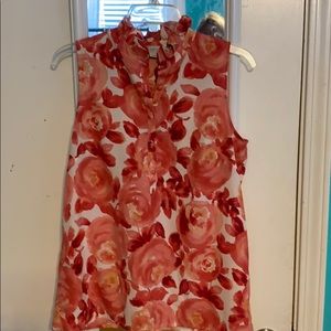 Loft floral blouse size M, beautiful!